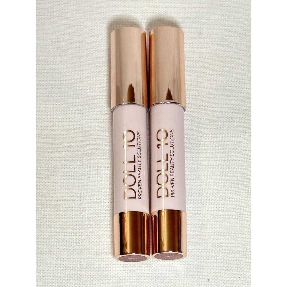 (2) Doll 10 Proven Beauty Solutions Lip Crayon in “I can” - 0.08 oz / 2.4 g. Duo